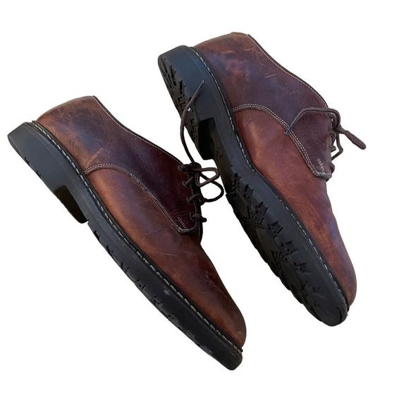 Allen Edmonds Fulton Brown Leather Oxfords Size 9 main image 9